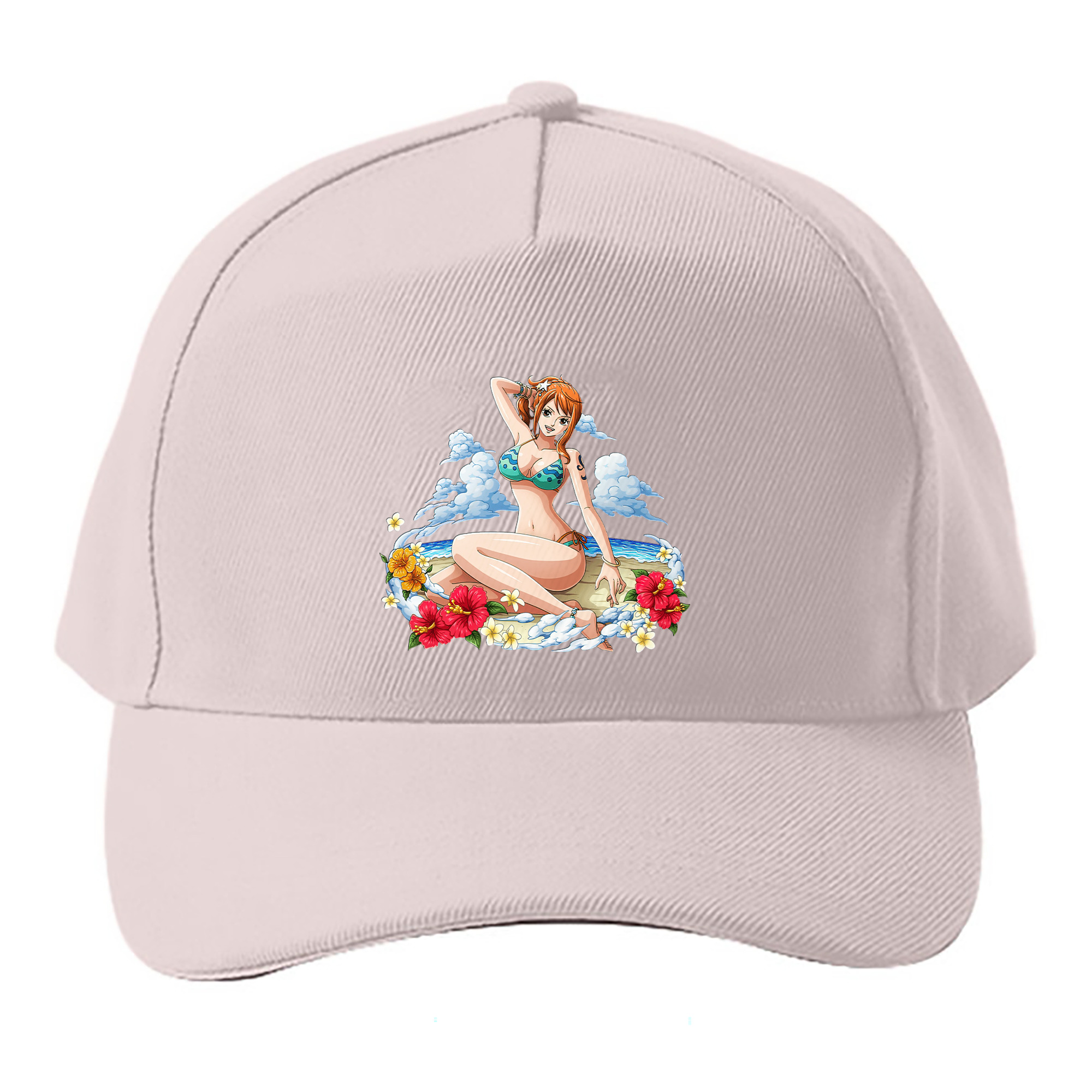 （画像用） ワンピース ナミ ONE PIECE Nami ベースボールキャップ 綿100％ 男女兼用 帽子 スポーツ